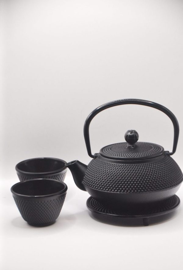 cast iron tea set